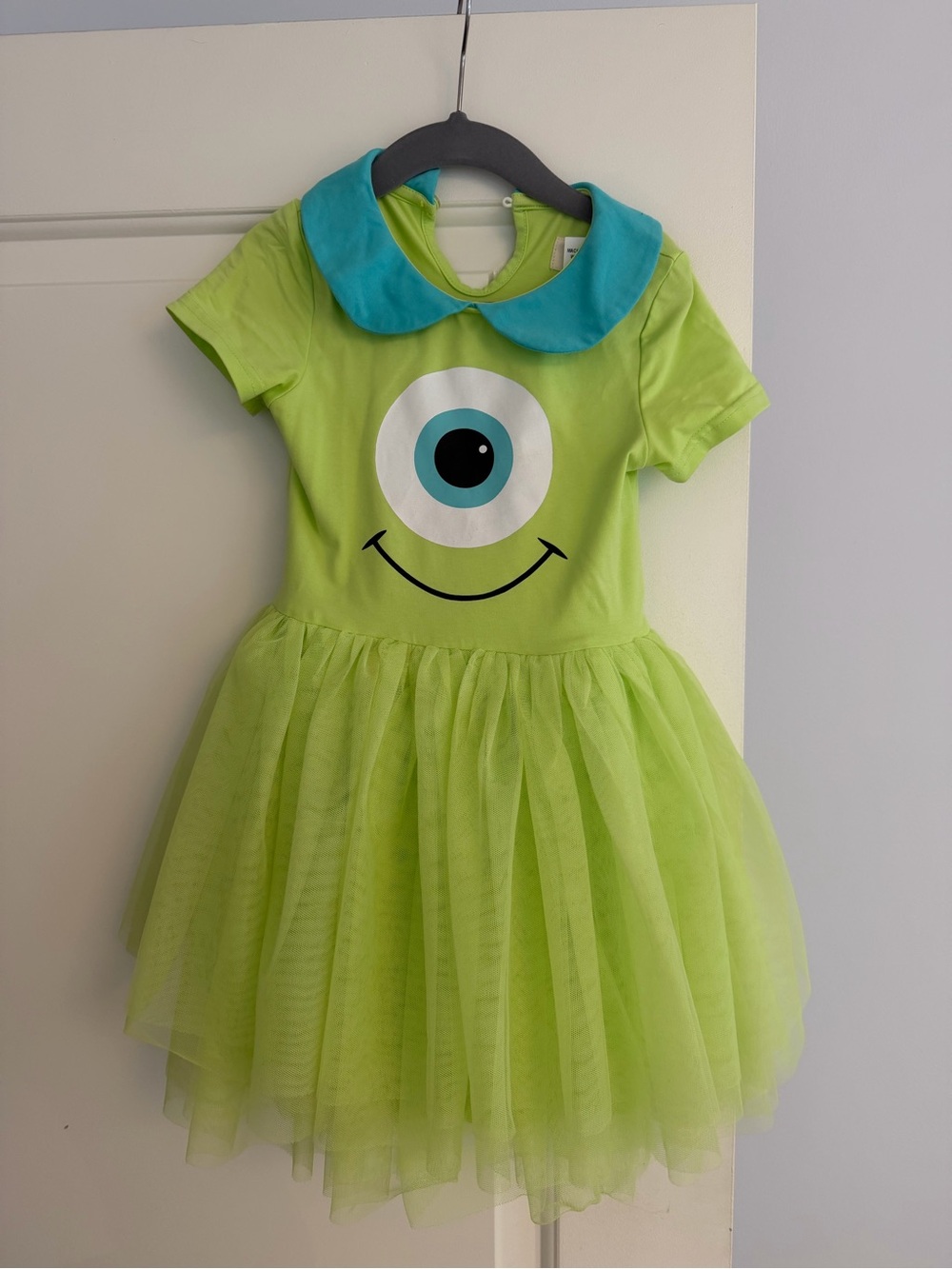Mike Wazowski Girls costume- Monsters Inc Tulle Halloween Dress